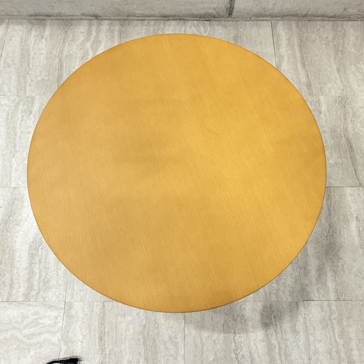 C04064 【直接引取可】 光製作所 HIKARI HK-レガロ OAK Regalo 円形こたつ 90cm オーク 天然木 北欧 木製 510W（5/9）