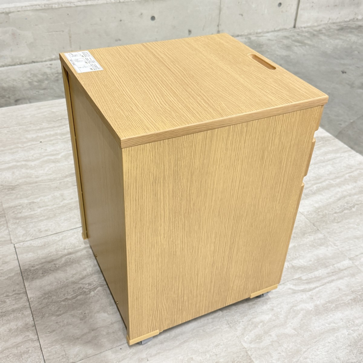 C04076 直接取引可 光製作所/ヒカリサンデスク ワゴン キャビネット 美品 展示 サイドテーブル 木製 収納 棚 チェスト 収納 机 北欧 モダン（4/10）