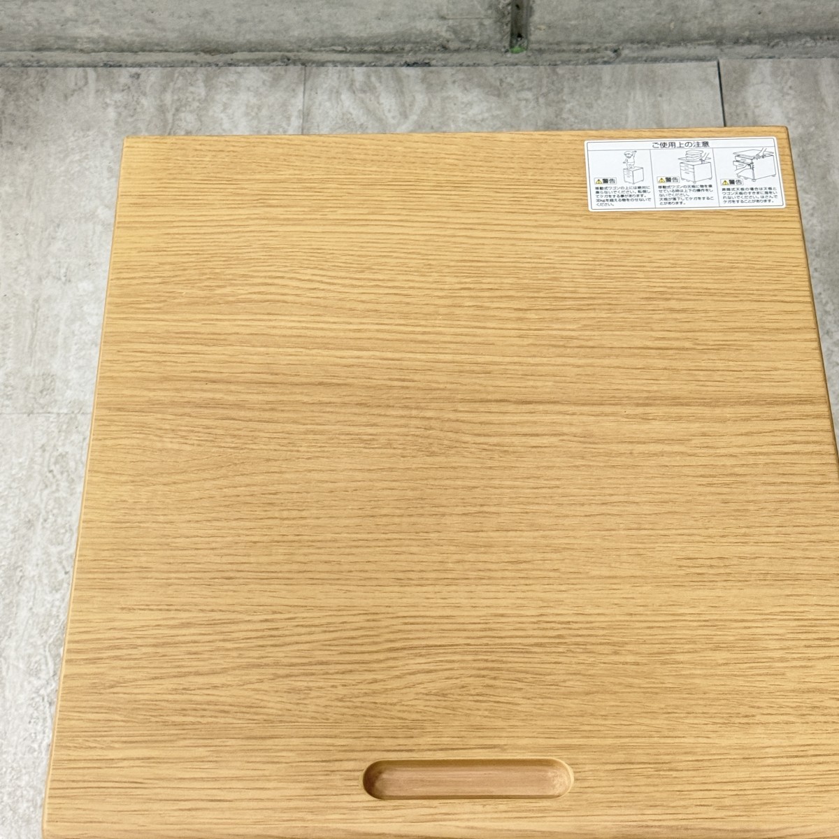 C04076 直接取引可 光製作所/ヒカリサンデスク ワゴン キャビネット 美品 展示 サイドテーブル 木製 収納 棚 チェスト 収納 机 北欧 モダン（5/10）