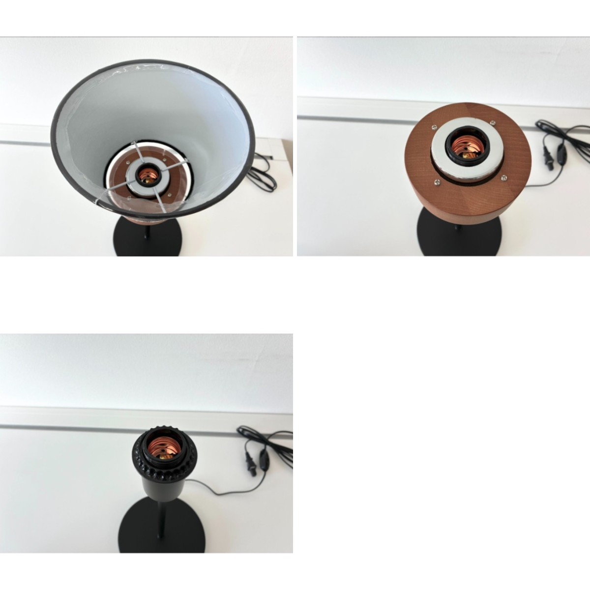C04090【直接引取可】ELUX エルックス CC-PP11 スチール2灯ペンダントライト E26 LED対応 天井照明 北欧（4/9）