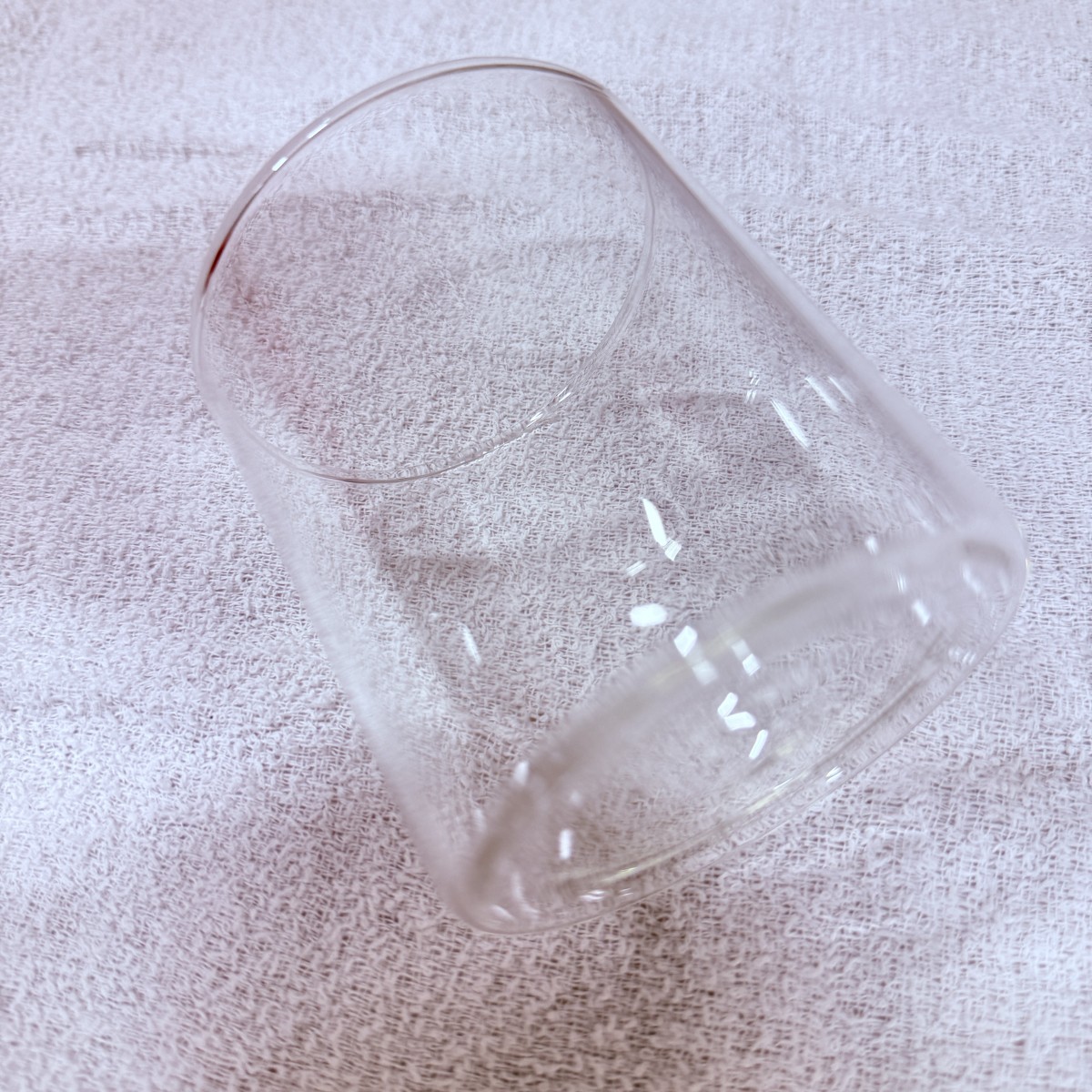 C04122 【直接引取可】 BOROSIL ボロシル VISION GLASS LW 305ml 6個セット 耐熱ガラス グラス 元箱付 美品（9/10）