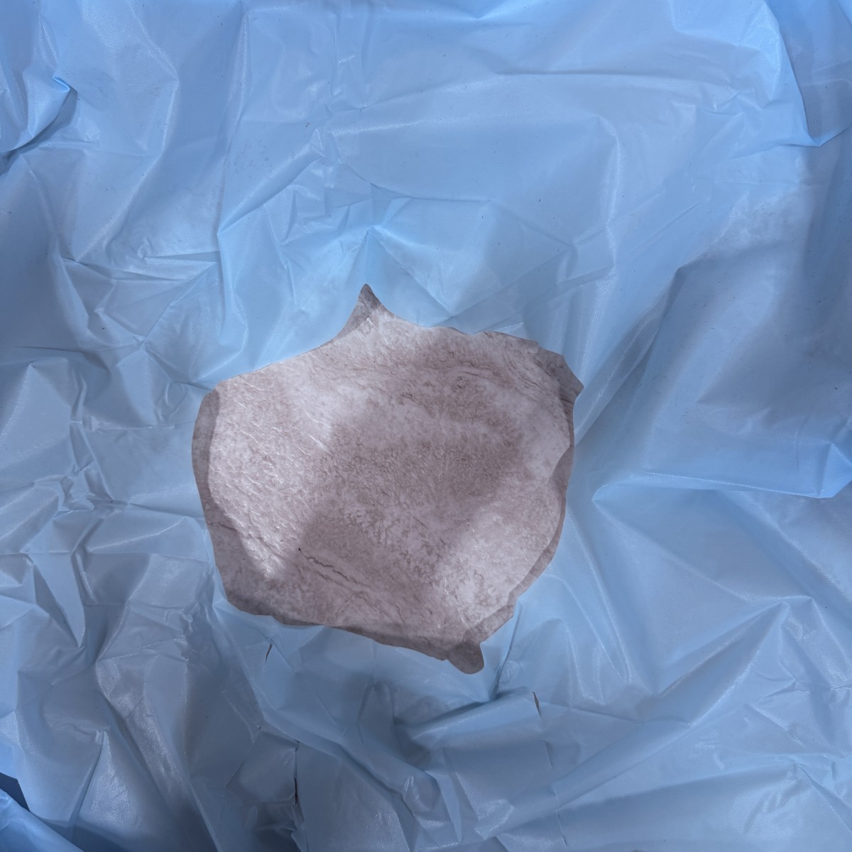 C04125【直接引取可】未使用 100枚 モレーン MOG282 ディスポーザブル プラスチックガウン ブルー フリーサイズ 防護ガウン 感染対策 PPE（7/8）