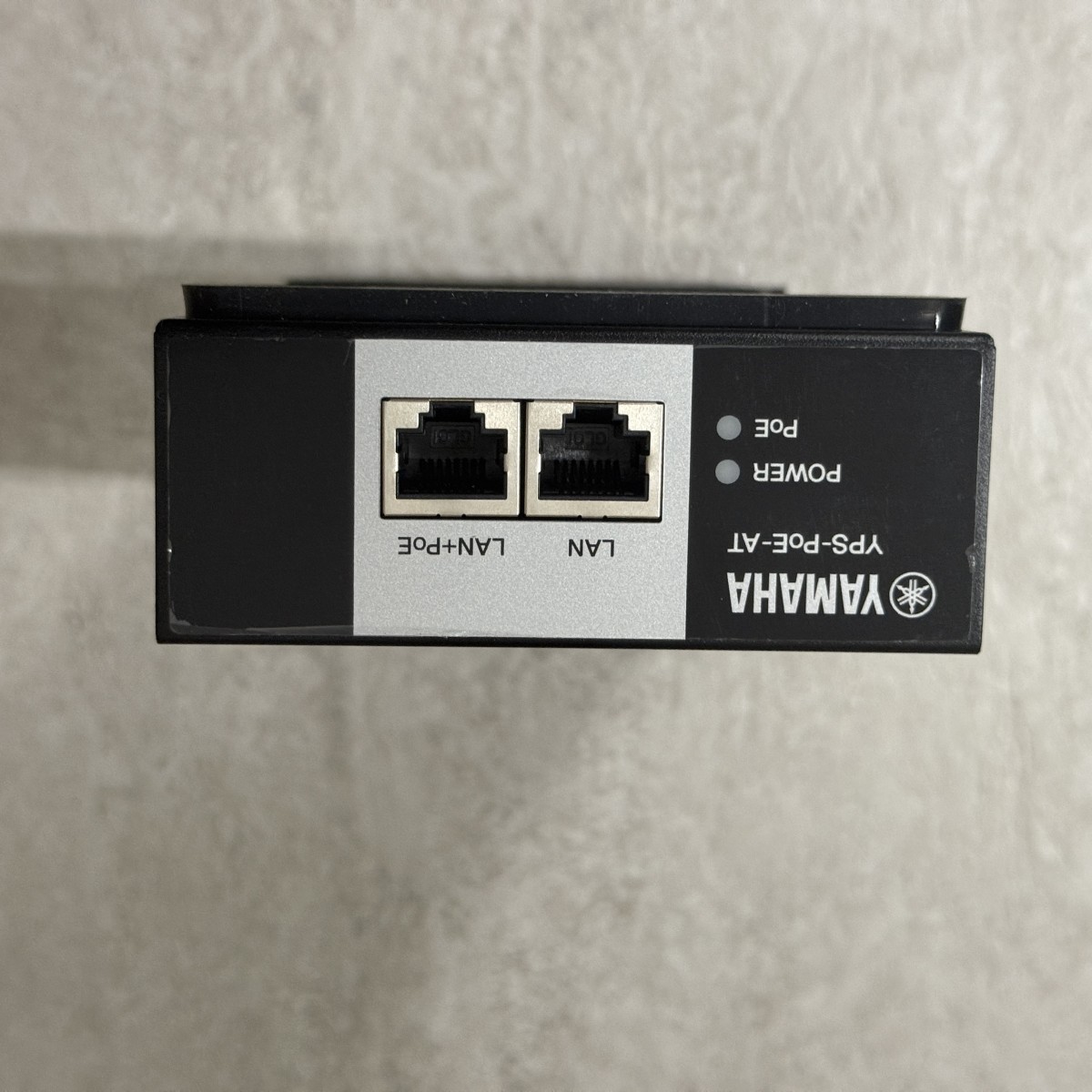 C04127【直接引取可】YAMAHA ヤマハ YPS-PoE-AT PoEインジェクター 30W IEEE802.3at 2.5Gbps 電源ケーブル 元箱付（7/10）