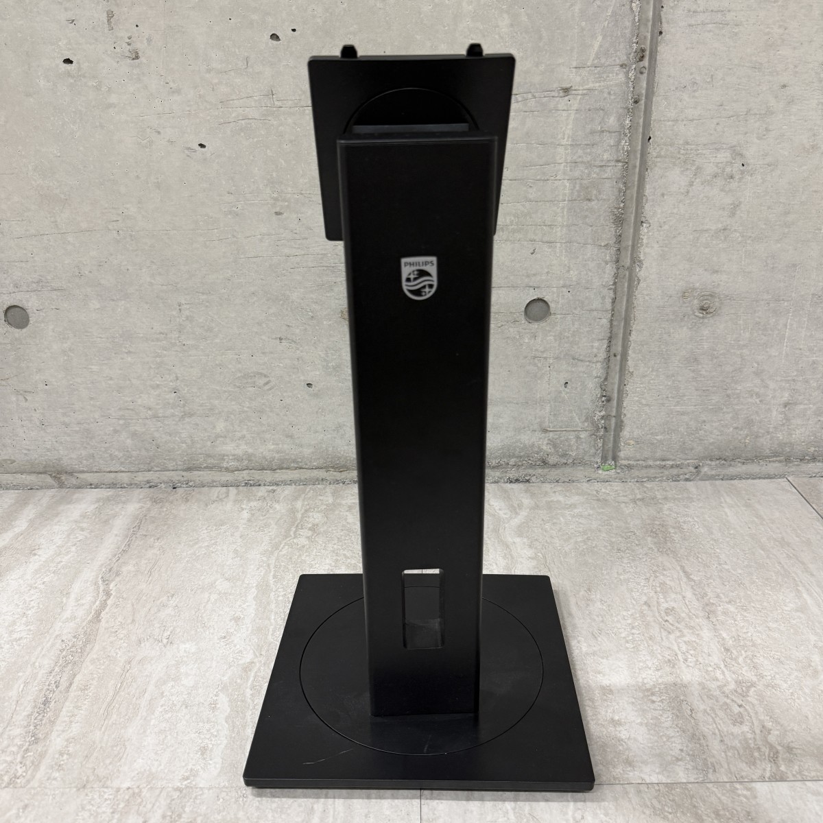 C04146【直接引取可】 PHILIPS フィリップス 345B1C 純正 モニタースタンド Q37G1104 高さ調整 ディスプレイスタンド 台座 ベース 34インチ（4/10）