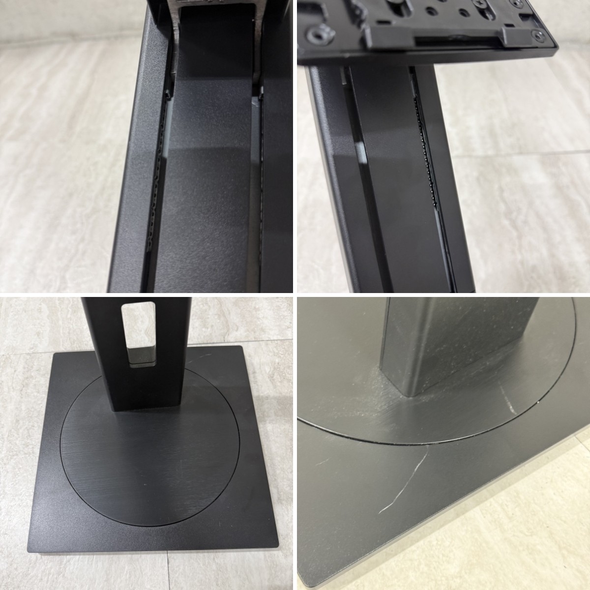 C04146【直接引取可】 PHILIPS フィリップス 345B1C 純正 モニタースタンド Q37G1104 高さ調整 ディスプレイスタンド 台座 ベース 34インチ（10/10）