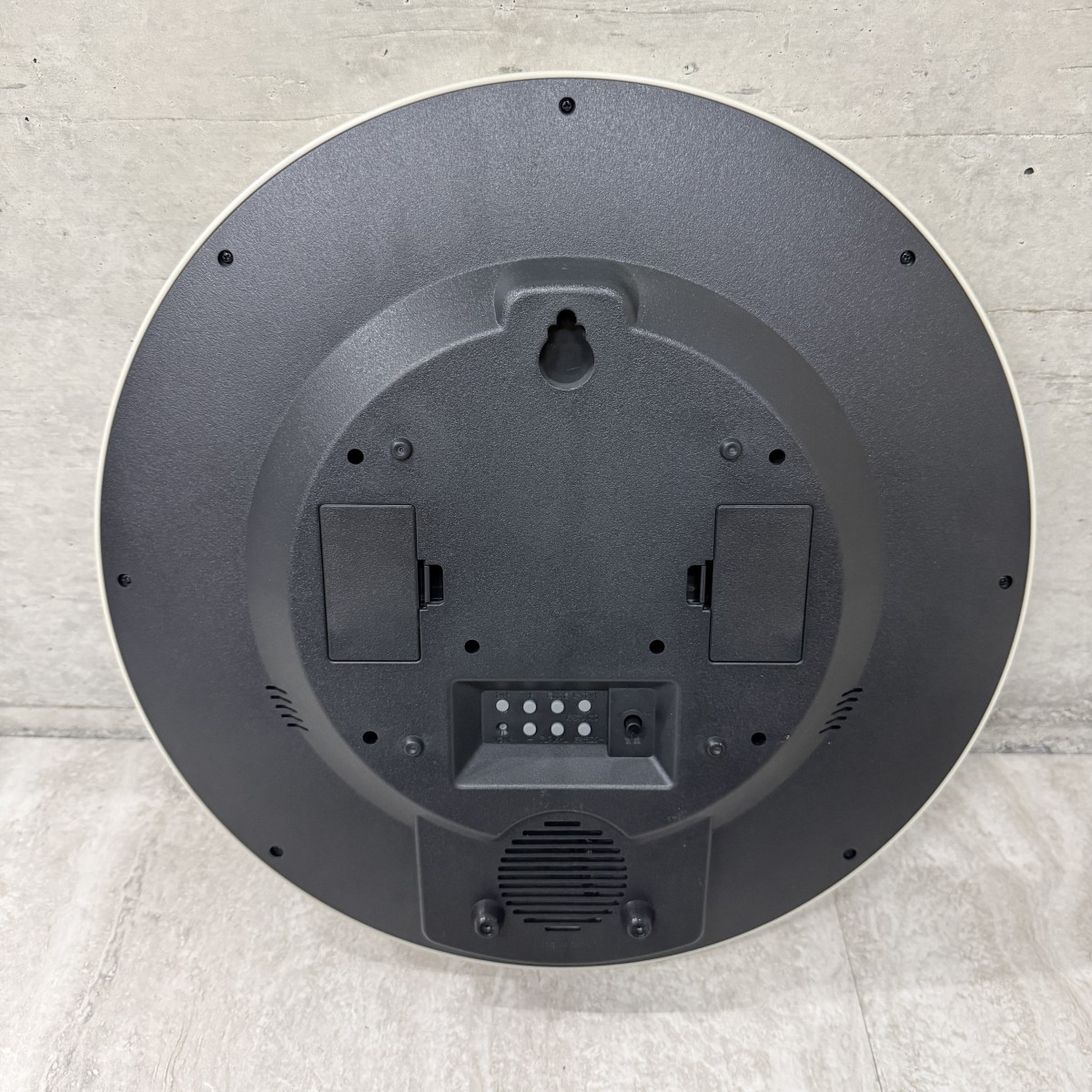 C04151【直接引取可】 CASIO カシオ IC-2100J-9JF wave ceptor 電波掛時計 36cm 大型 デュアルタイム 時報 チャイム（3/8）