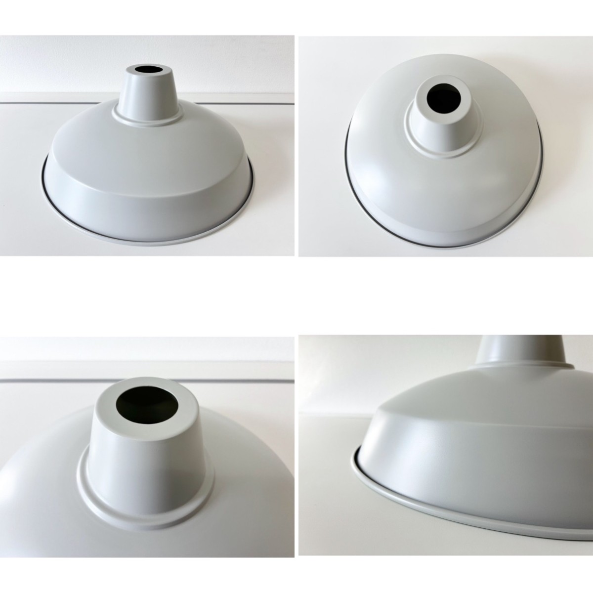 C04204【直接引取可】ELUX エルックス CC-PP11-GY 2灯 ペンダントライト グレー E26 天井照明 北欧 レトロ プルスイッチ（2/9）