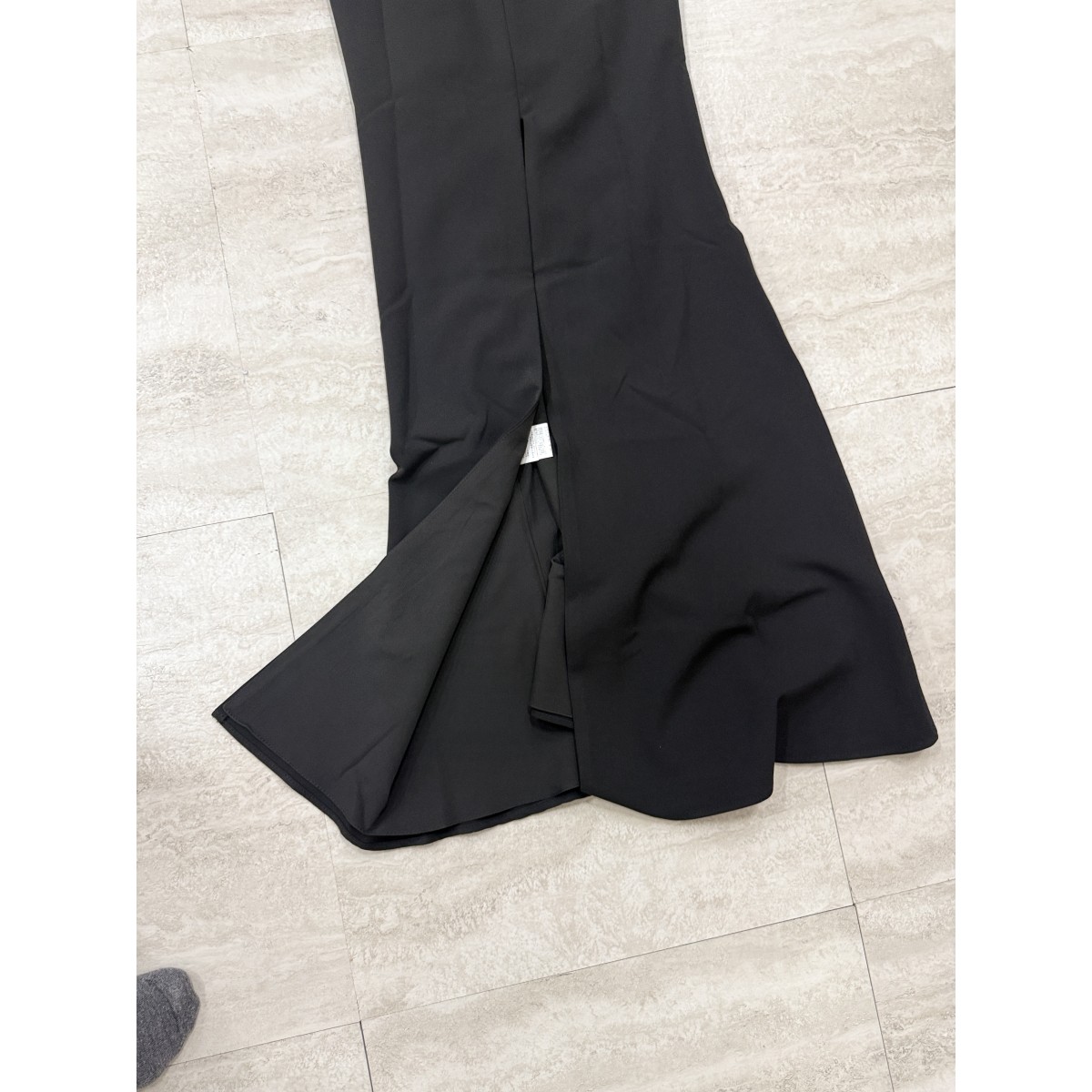 Z04223【直接引取可】LuxeStyle リュクススタイル 19044 S キャバドレス ロングドレス マーメイド アメスリ シアー ビジュー刺繍 スリット（10/10）